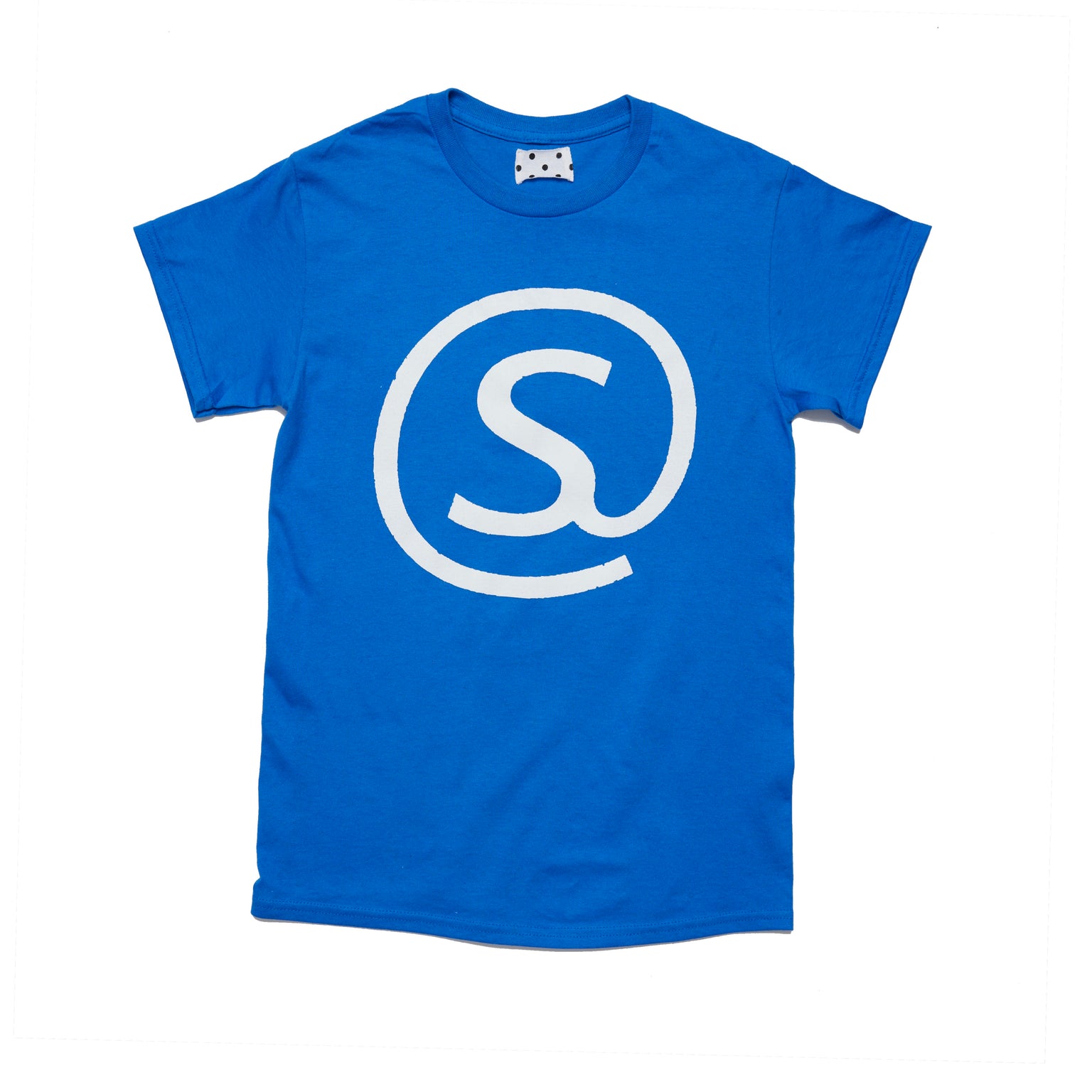 solid logo t - blue