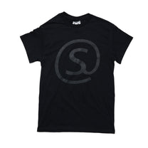 solid logo t - black
